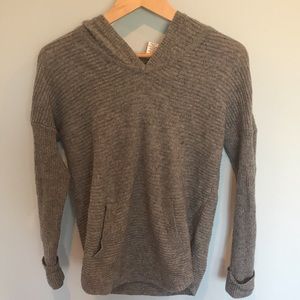 Max studio hooded sweater